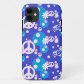 vredesteken blauw Case-Mate iPhone case (Achterkant)