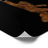 Vredesteken Botten Halloween Skelet Handvingers F Poster (Hoek)