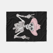 Vredesteken Cowboy Pet Western Mexicaans Halloween Fleece Deken (Voorkant (Horizontaal))