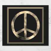 Vredesteken Eten en Drinken Label Set Sparkling Wijnetiket (Enkel label)