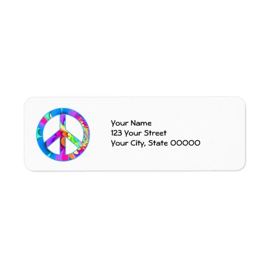 Vredesteken Fractal Zomer Palet Etiket (Voorkant)