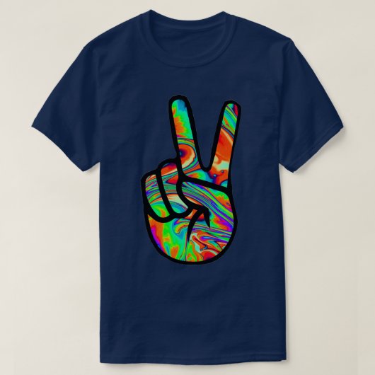 Vredesteken Grafische kunst Design 5 T-shirt (Design voorkant)