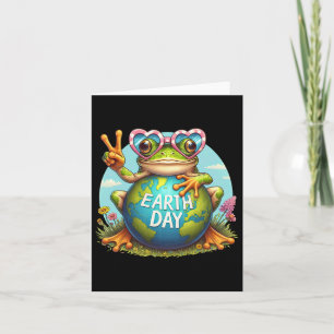 Vredesteken Hand Frog Kinder Mannen Vrouwen Earth Kaart