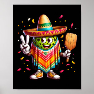 Vredesteken Hand Funny Cinco de Mayo Picklell Poster