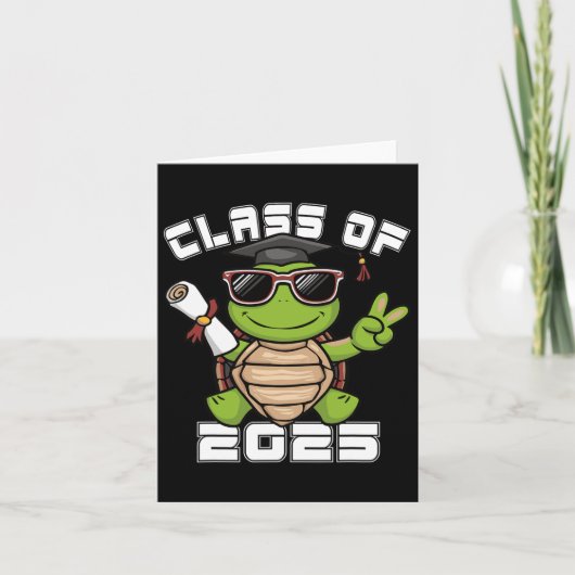 Vredesteken Handschildpad CL van 2025 Afstuderen Kaart (Voorkant)