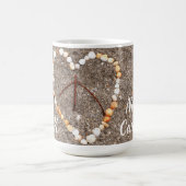 Vredesteken Hart Seashells OBX Beach NC Koffiemok (Center)