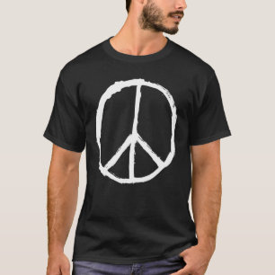 Vredesteken Hippie Symbool Vrede En Liefde Pacifis T-shirt