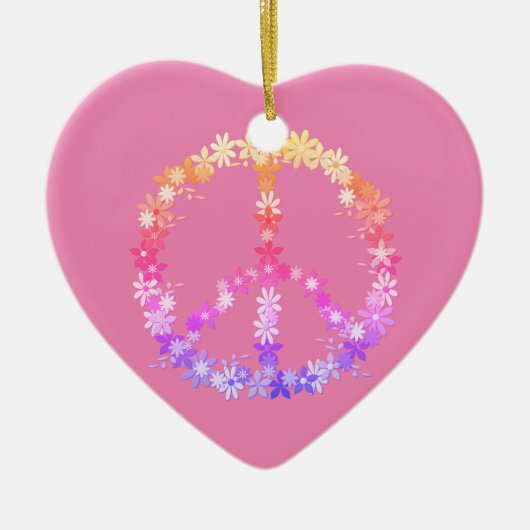 Vredesteken Keramisch Ornament (Voorkant)