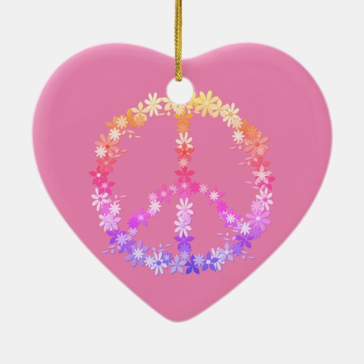 Vredesteken Keramisch Ornament (Achterkant)