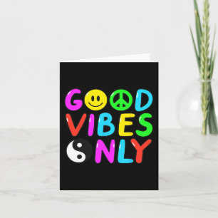 VREDESTEKEN LIEFDE 60s 70s Groovy Hippie Kostuumza Kaart