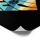 VREDESTEKEN LIEFDE 60s 70s Groovy Hippie Kostuumza Poster (Hoek)