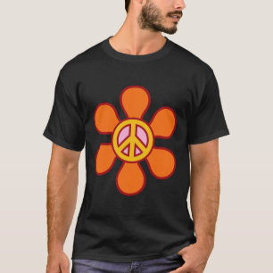 VREDESTEKEN LIEFDE 60s 70s Groovy Hippie Kostuumza T-shirt