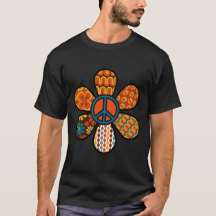 VREDESTEKEN LIEFDE 60s 70s Groovy Hippie Kostuumza T-shirt
