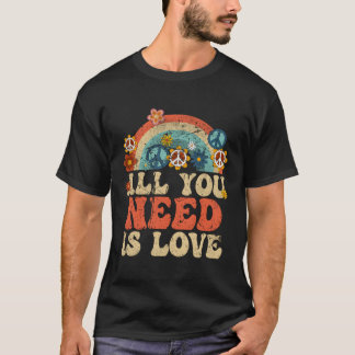 Vredesteken Liefde Alles wat je nodig hebt is Lief T-shirt