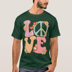 Vredesteken Liefde Jaren 60 70 Kostuum Hippie gezi T-shirt