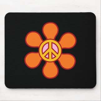 Vredesteken Liefde jaren 60 jaren 70 Groovy Hippie Muismat