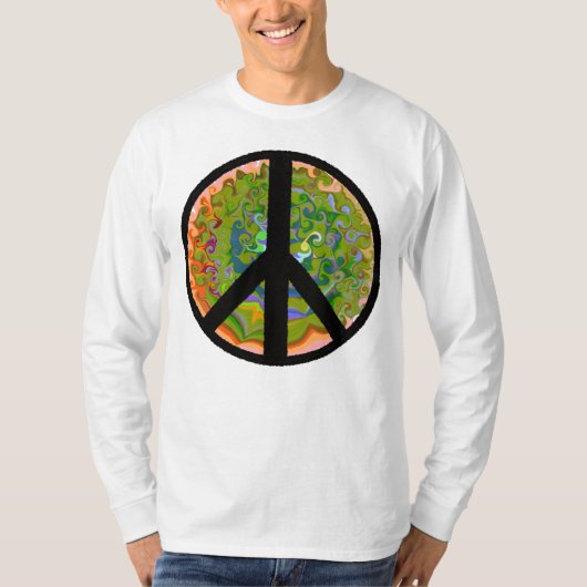 Vredesteken liefde zen shirt (Voorkant)