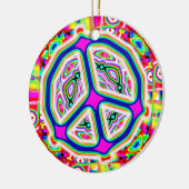 Vredesteken Mandala Keramisch Ornament (Links)