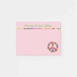 Vredesteken Memo Van in Roze Post-it® Notes