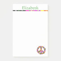 Vredesteken op maat van naam