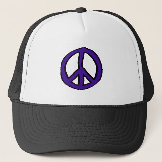 Vredesteken Paarse - Trucker Pet (Voorkant)