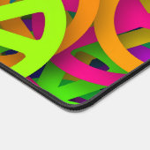 Vredesteken patroon Groovy Sixties Vibe Bureaumat (Hoek)