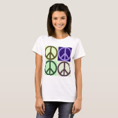 Vredesteken Pop Art T-shirt (Voorkant volledig)