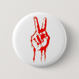 vredesteken ronde button 5,7 cm