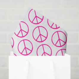 Vredesteken Roze Groovy Kleurrijk Leuk Tissuepapier