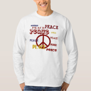 Vredesteken/symbool T-shirt