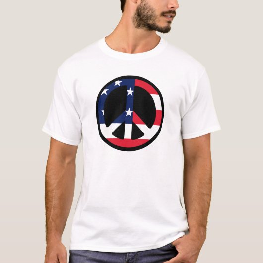 vredesteken t-shirt (Voorkant)