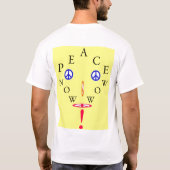 Vredesteken T-shirt (Achterkant)