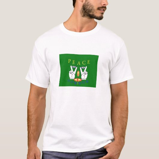 Vredesteken T-shirt (Voorkant)