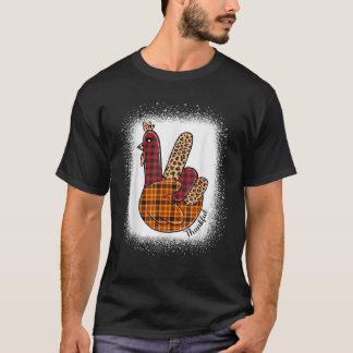 Vredesteken Turkije Dankbaar Turkije Handteken Bed T-shirt