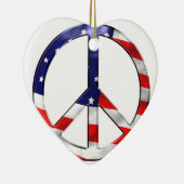 vredesteken van merica keramisch ornament (Rechts)