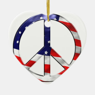 vredesteken van merica keramisch ornament