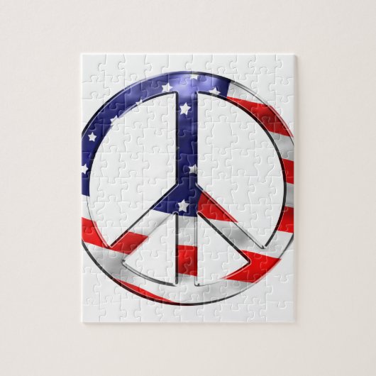 vredesteken van merica legpuzzel (Verticaal)