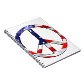 vredesteken van merica notitieboek (Rechterzijde)