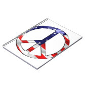 vredesteken van merica notitieboek (Linkerzijde)