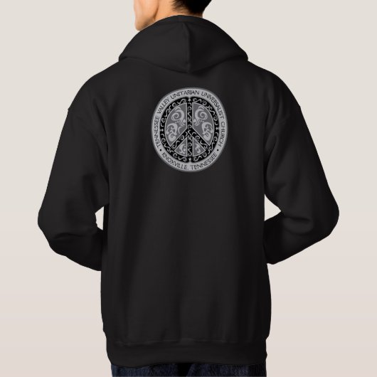 Vredesteken van TVUUC Hoodie (Achterkant)