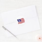 Vredesteken Vlag Sticker VS (Envelop)