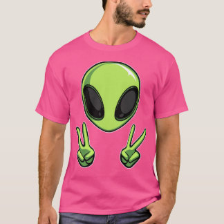Vredesteken voor Ufo's T-shirt
