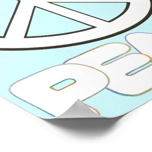 Vredesteken Vredeswoord Posters (Hoek)