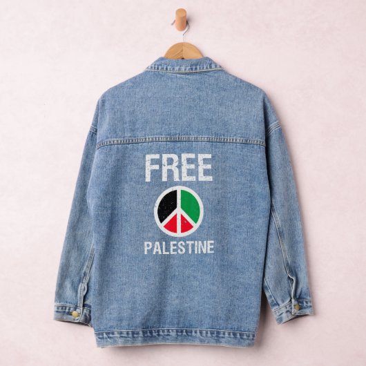  Vredesteken Vrij Palesterend Gazagenocide Denim Jacket (Hangar)