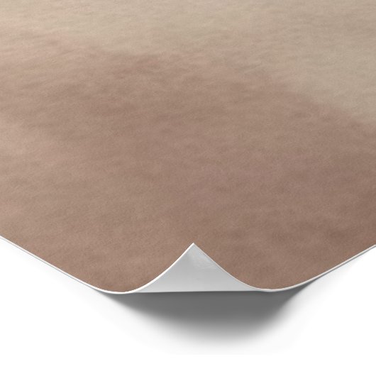 Vredesteken Waterverf schilderkunst Poster (Hoek)