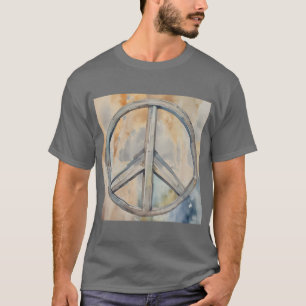 Vredesteken Waterverf schilderkunst T-shirt
