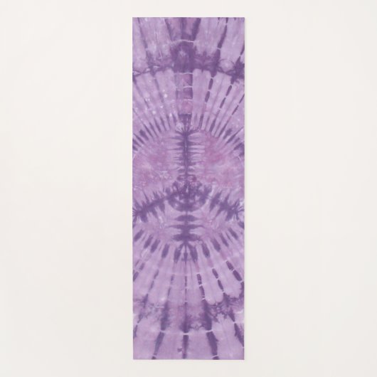 Vredestekenen Tie Dye Yogamat (Voorkant)