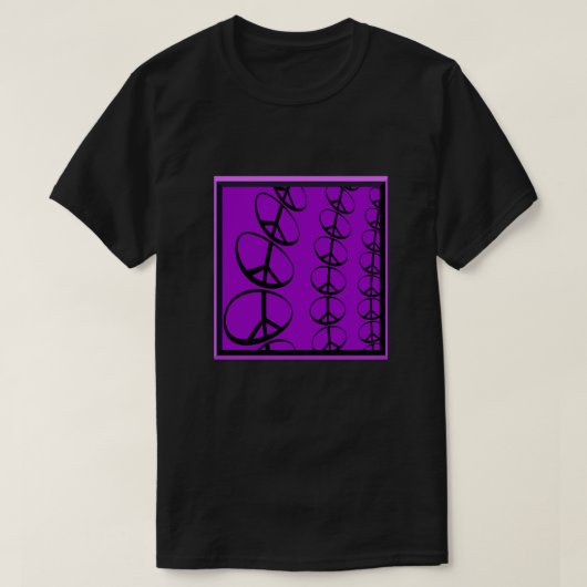 Vredestekens Fractal T-Shirt (Design voorkant)