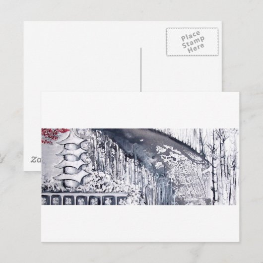 Vredestempel Briefkaart (Voorkant / Achterkant)