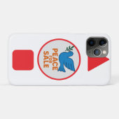 Vredesthema ontworpen telefoonhoesje Case-Mate iPhone case (Achterkant (horizontaal))